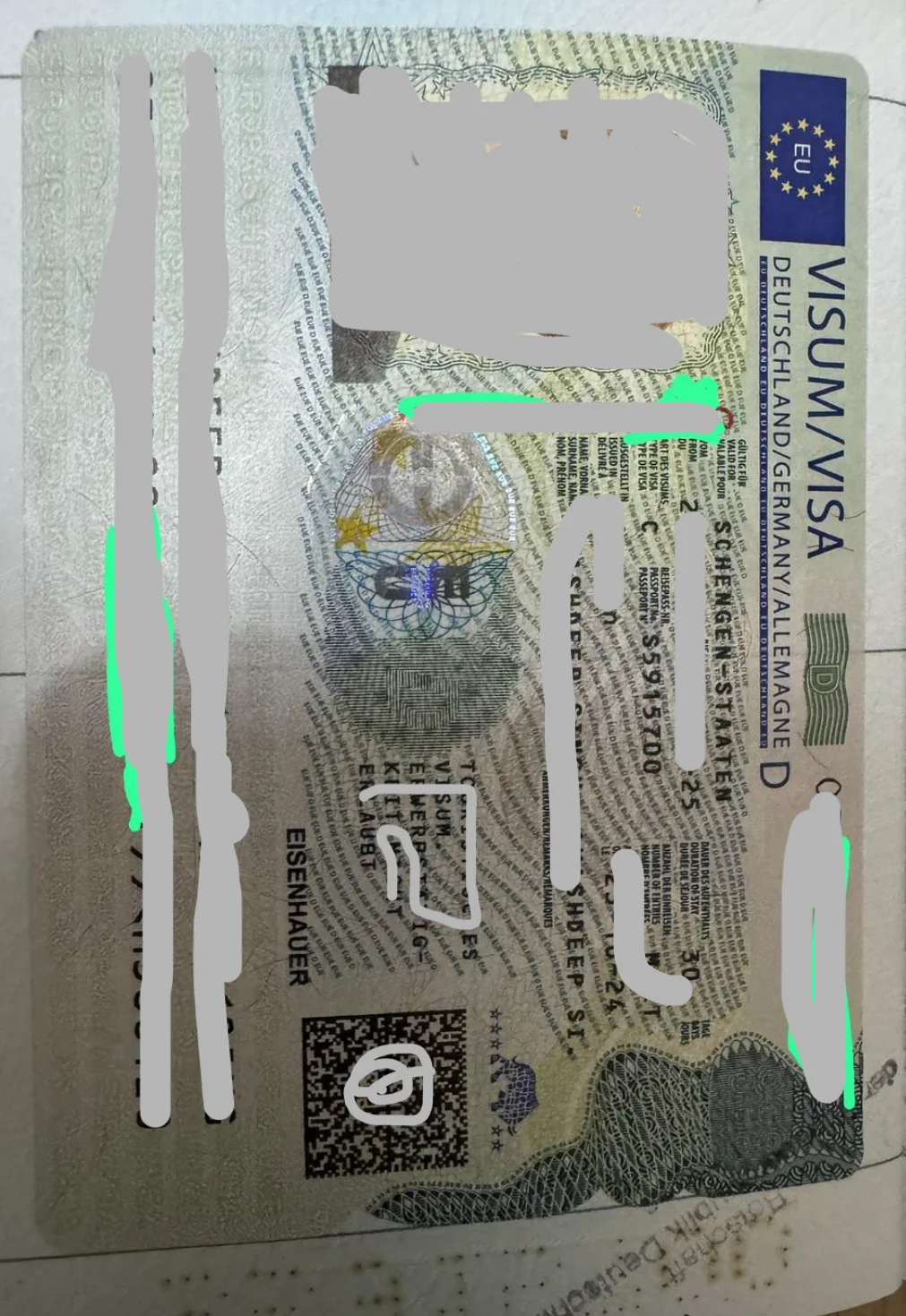Visa Proof
