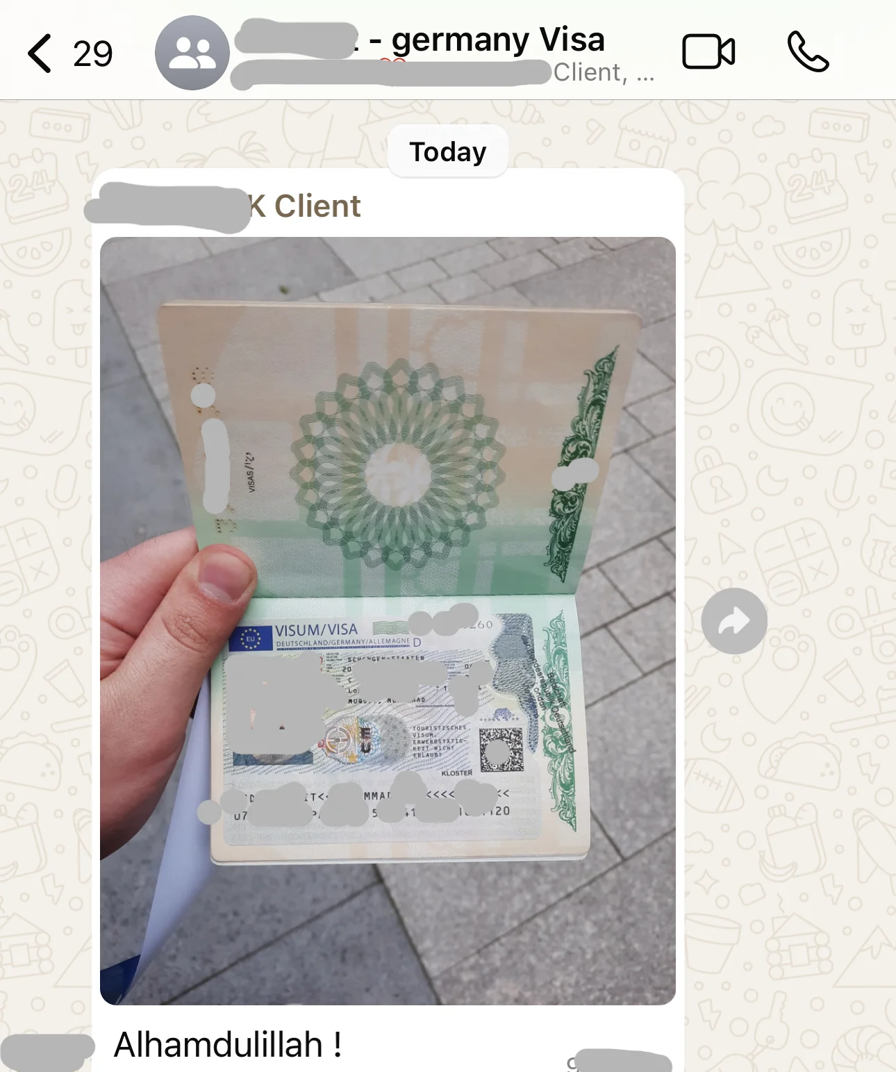 Visa Proof