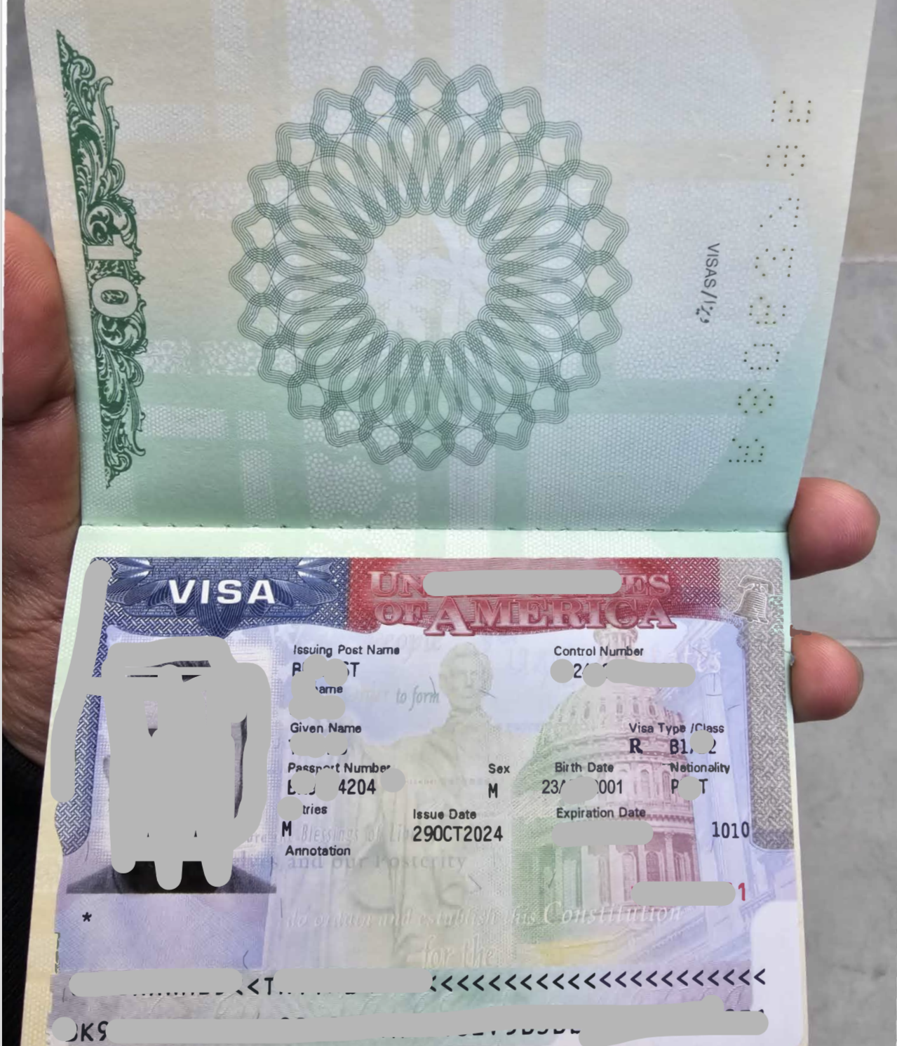 USA Tourist Visa